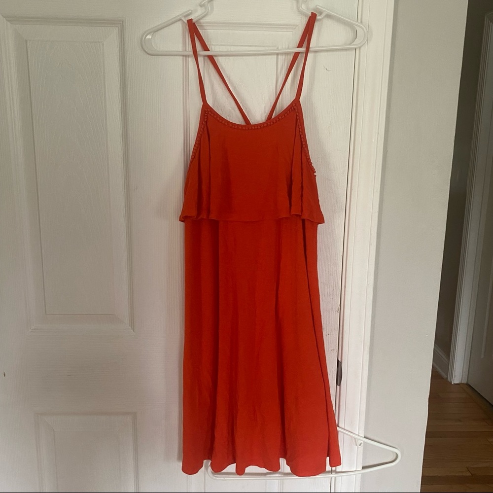 Old Navy ruffle front swing dress